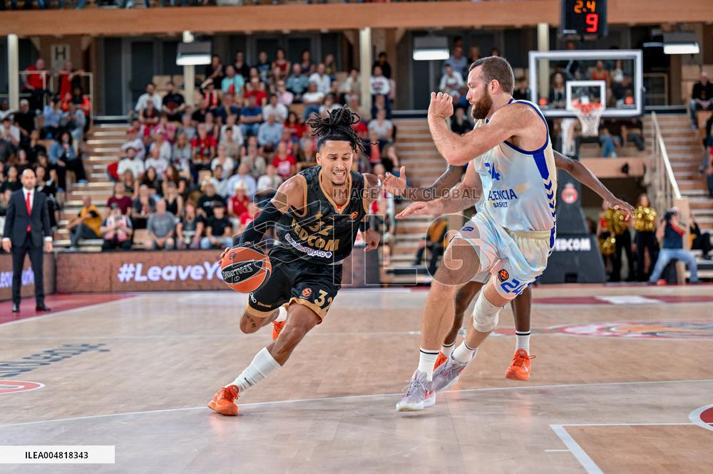 Turkish Airlines EuroLeague - Monaco v Valencia