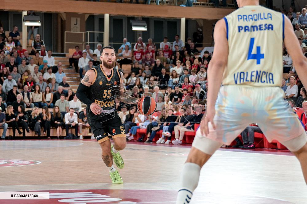 Turkish Airlines EuroLeague - Monaco v Valencia