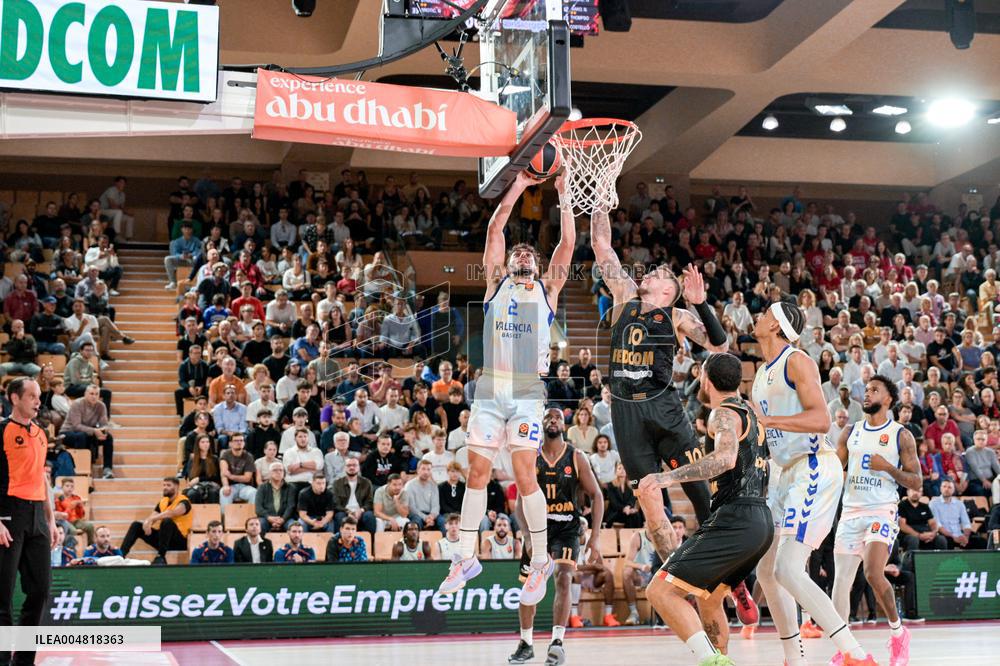 Turkish Airlines EuroLeague - Monaco v Valencia