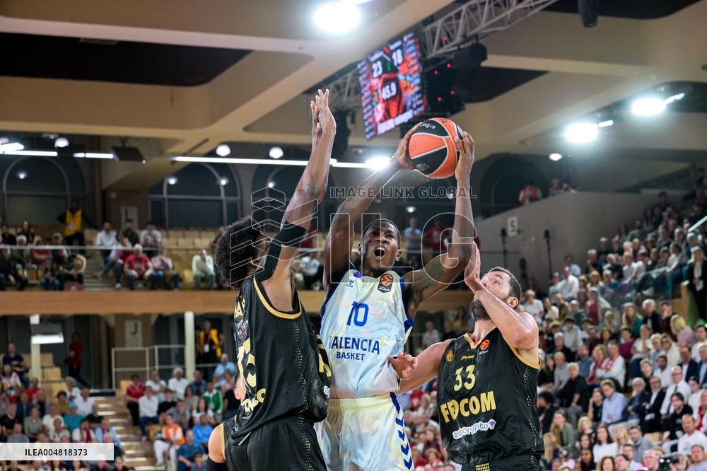 Turkish Airlines EuroLeague - Monaco v Valencia