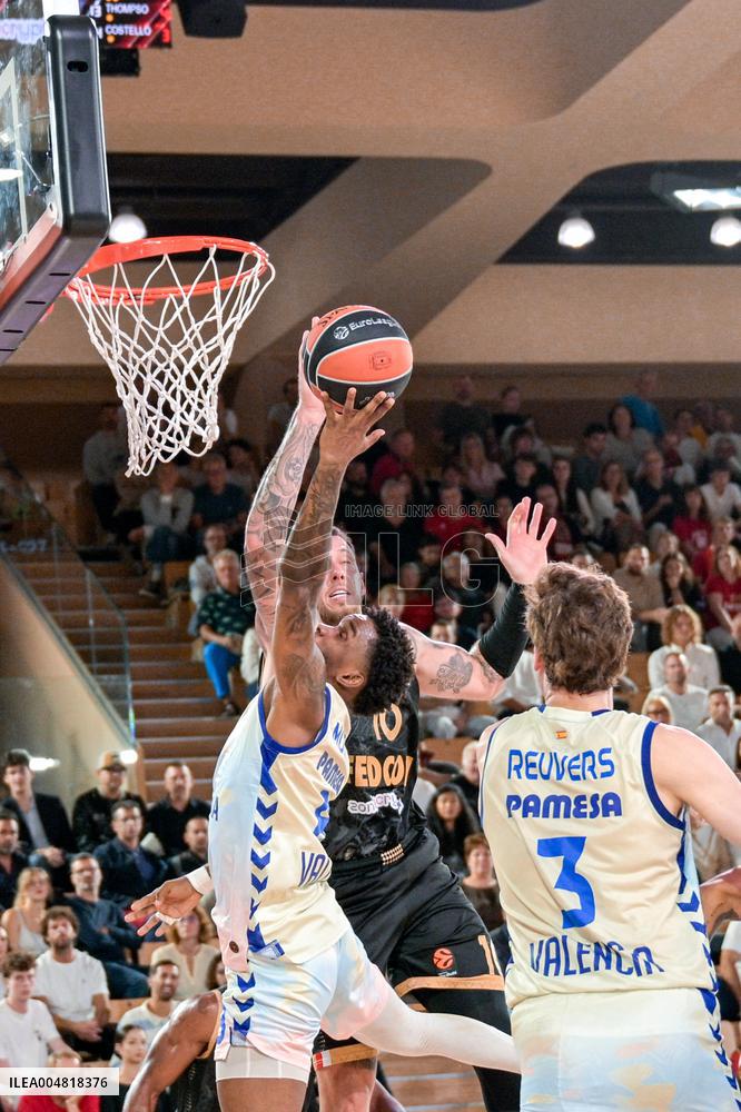 Turkish Airlines EuroLeague - Monaco v Valencia