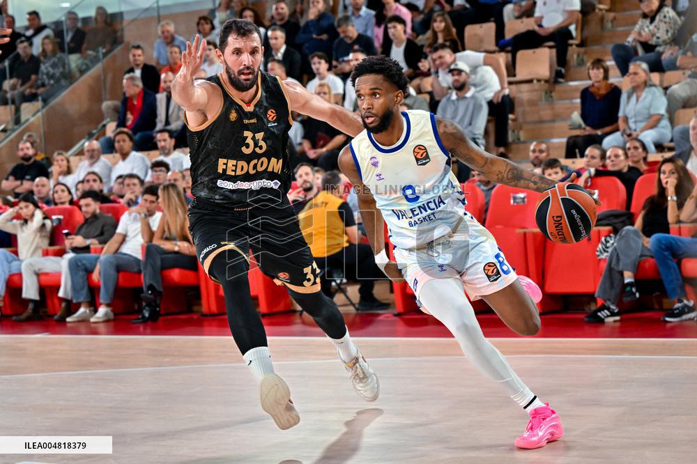 Turkish Airlines EuroLeague - Monaco v Valencia