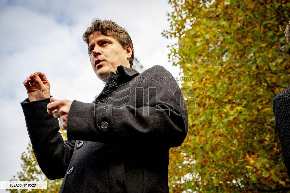 CDA Party Leader Bontebal Campaigns In Rotterdam - Netherlands