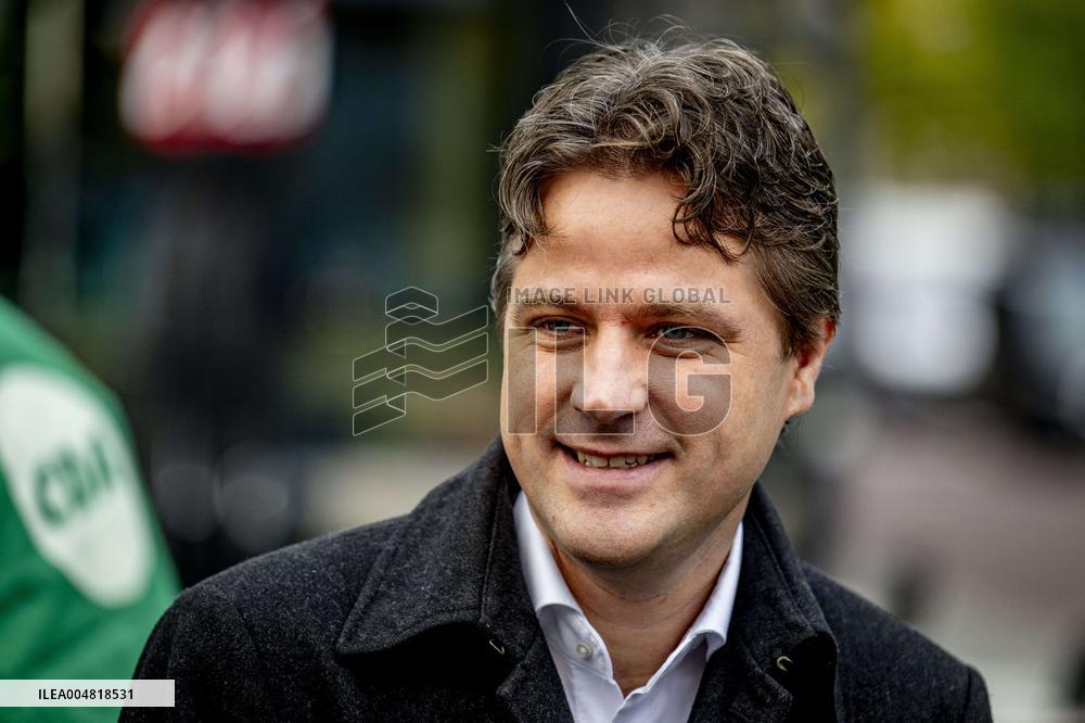 CDA Party Leader Bontebal Campaigns In Rotterdam - Netherlands