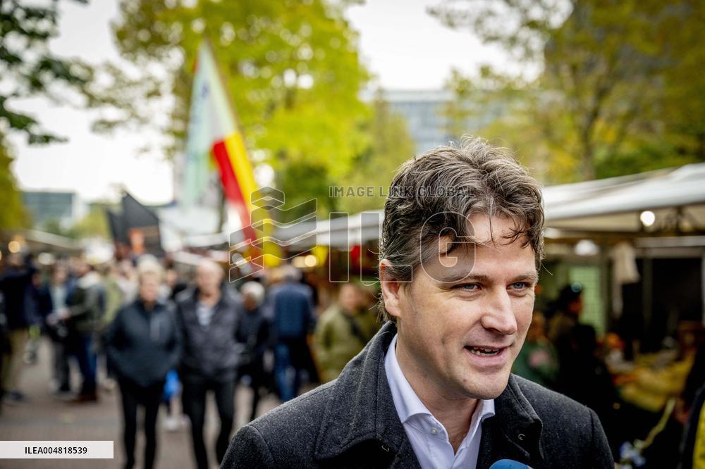 CDA Party Leader Bontebal Campaigns In Rotterdam - Netherlands