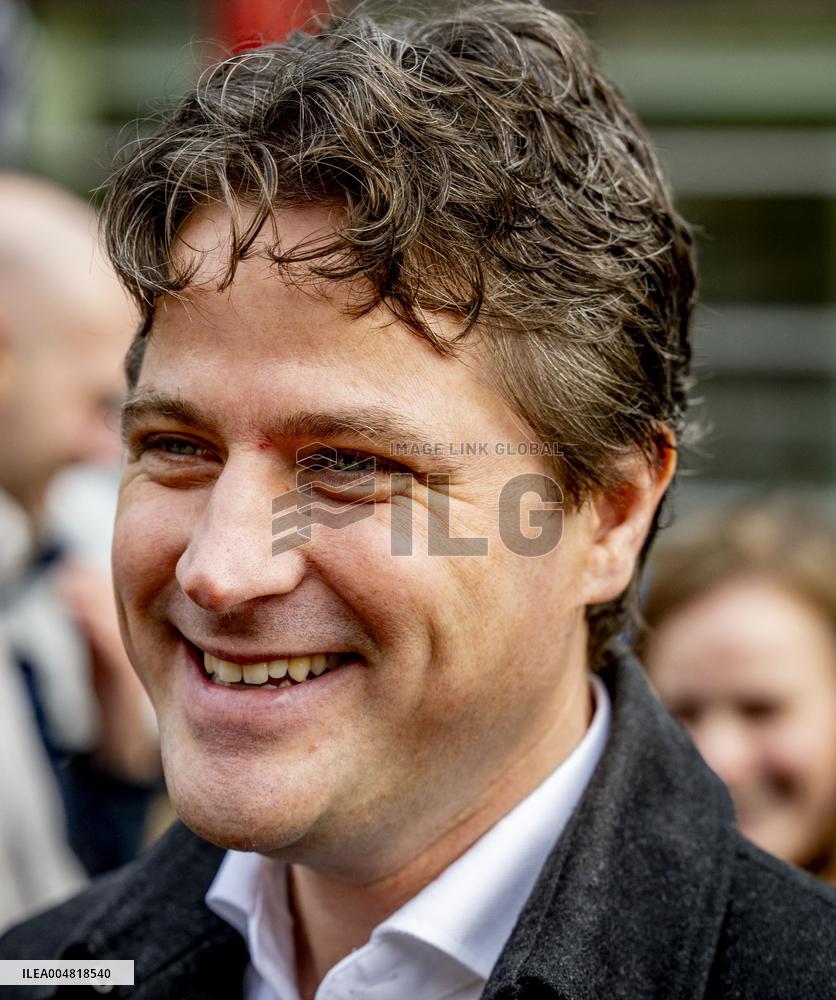 CDA Party Leader Bontebal Campaigns In Rotterdam - Netherlands