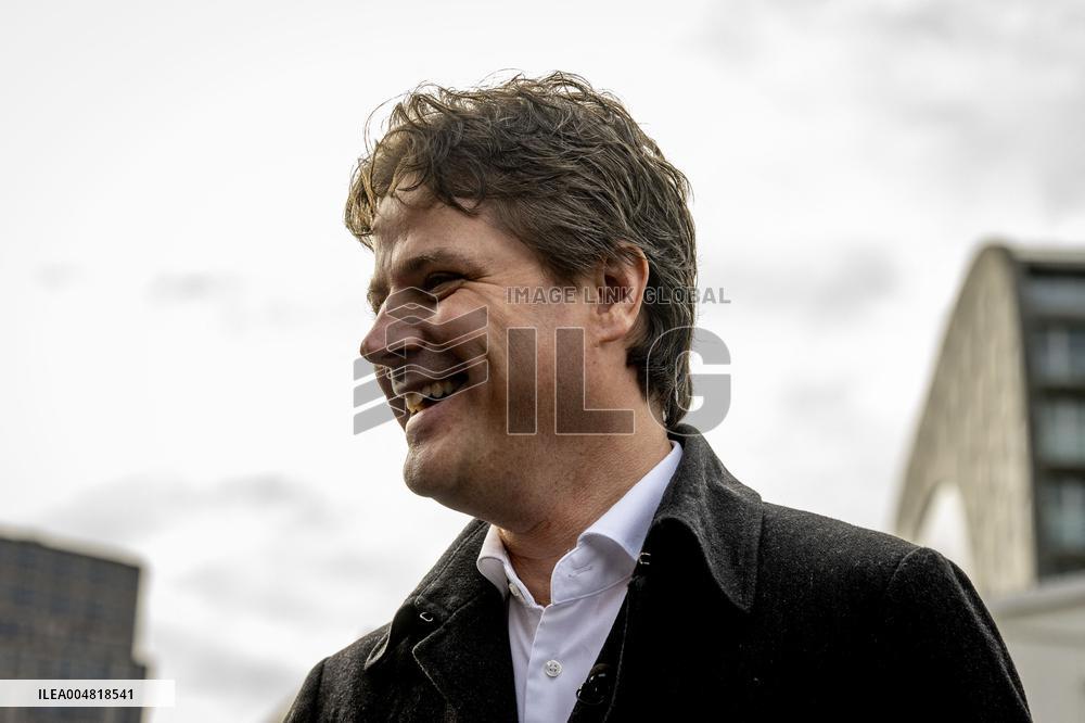 CDA Party Leader Bontebal Campaigns In Rotterdam - Netherlands