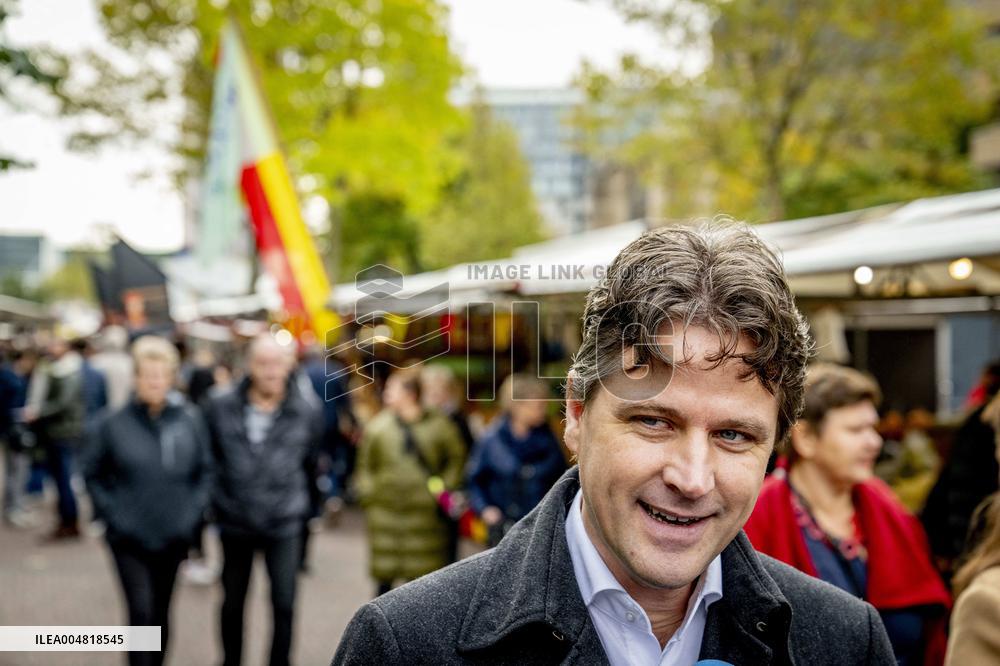 CDA Party Leader Bontebal Campaigns In Rotterdam - Netherlands