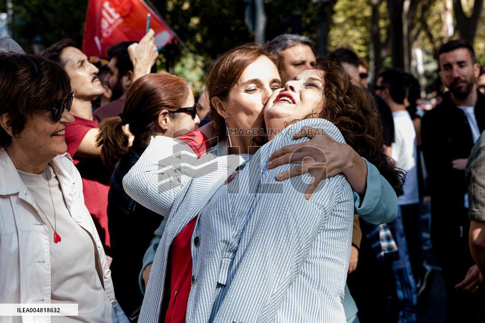 Fourth Positive March organized by Pride Positivo - Madrid