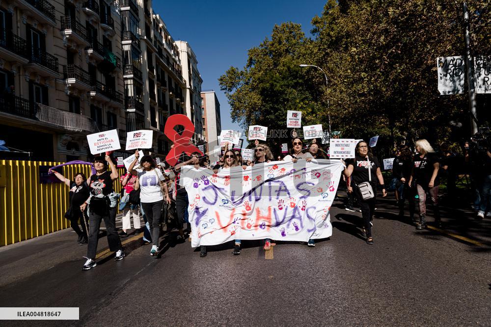 Fourth Positive March organized by Pride Positivo - Madrid