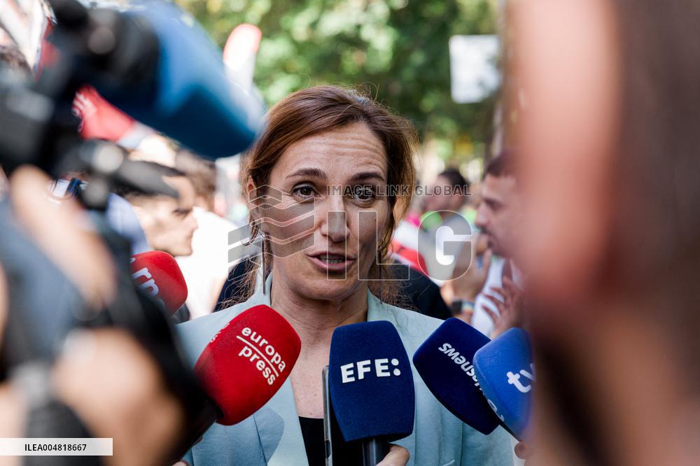 Fourth Positive March organized by Pride Positivo - Madrid