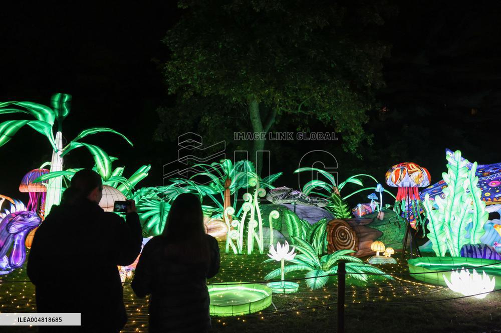 Lantern Festival Celebrated In Budapest - Hungary