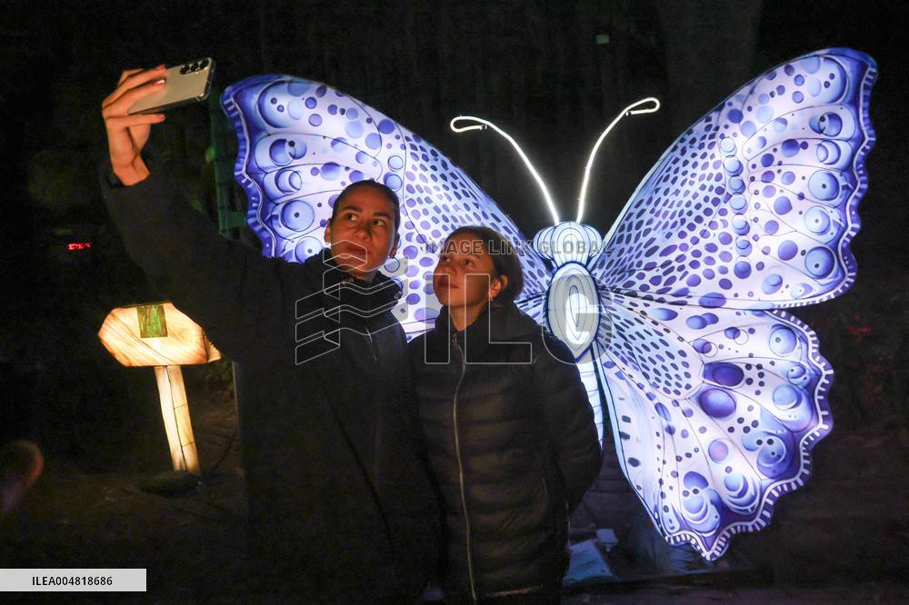 Lantern Festival Celebrated In Budapest - Hungary