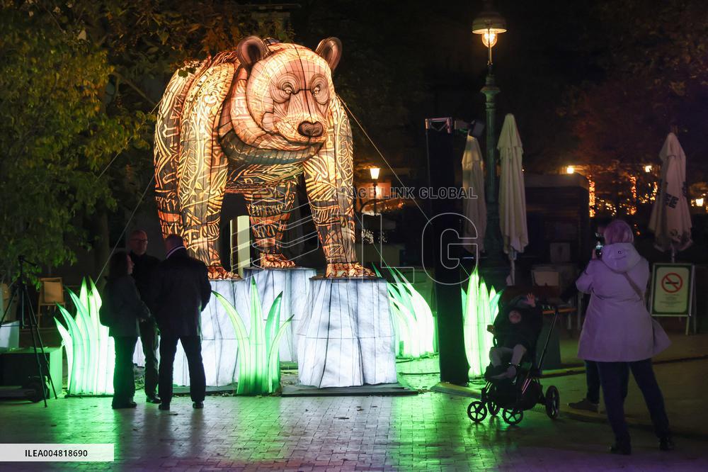 Lantern Festival Celebrated In Budapest - Hungary