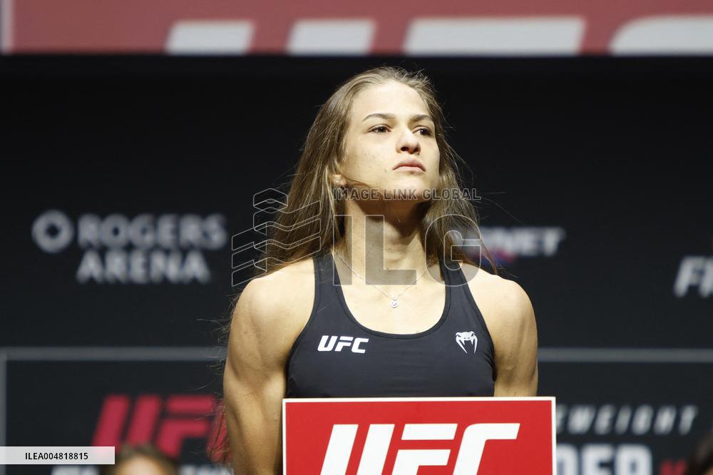 UFC Fight Night Weigh-In Event Ridder vs Allen - Vancouver