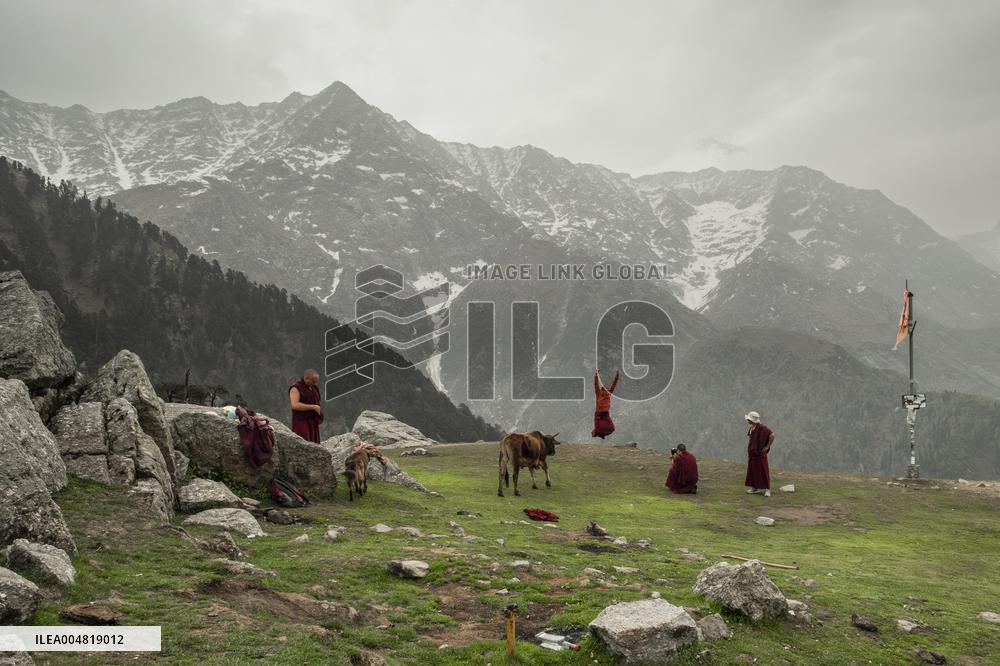 Tibetan Exile Daily Life Dharamsala and McLeod Ganj - India