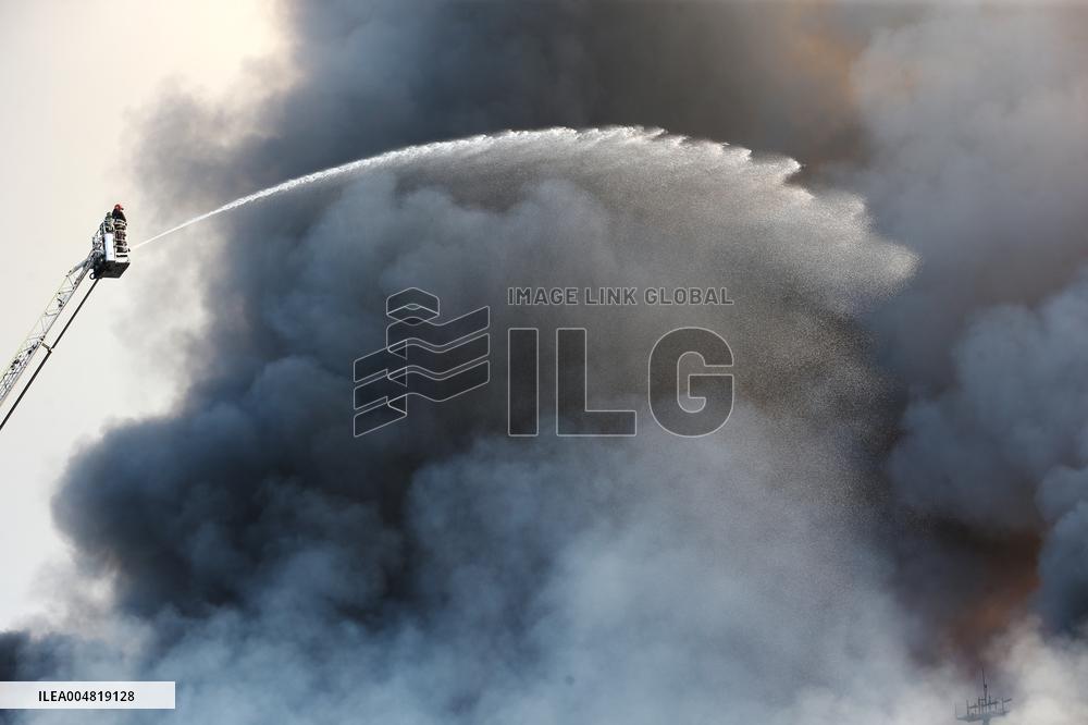 Dhaka International Airport Fire - Bangladesh