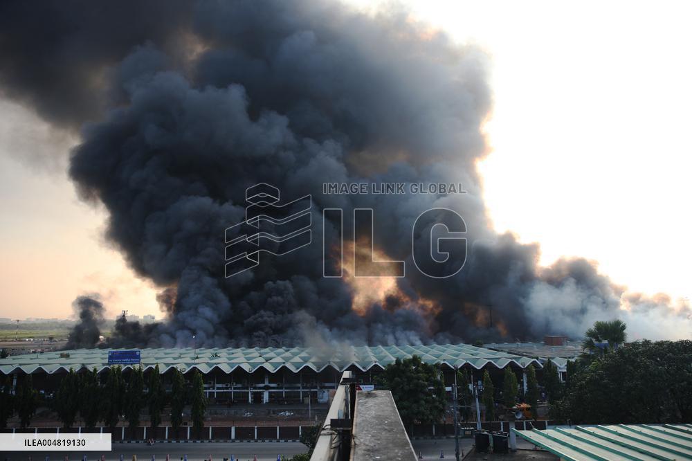 Dhaka International Airport Fire - Bangladesh