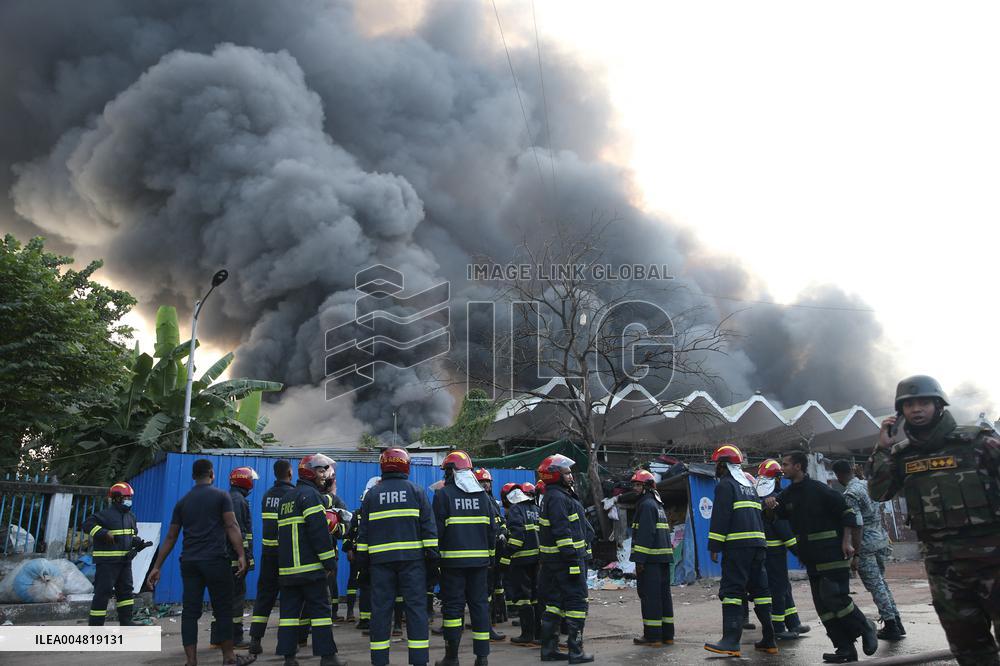 Dhaka International Airport Fire - Bangladesh