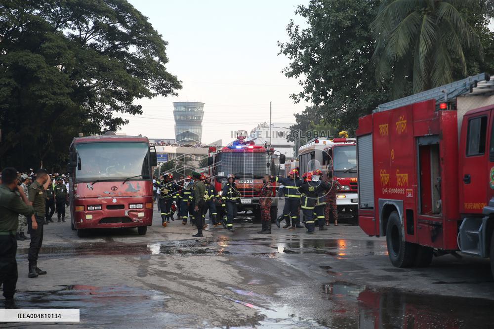Dhaka International Airport Fire - Bangladesh