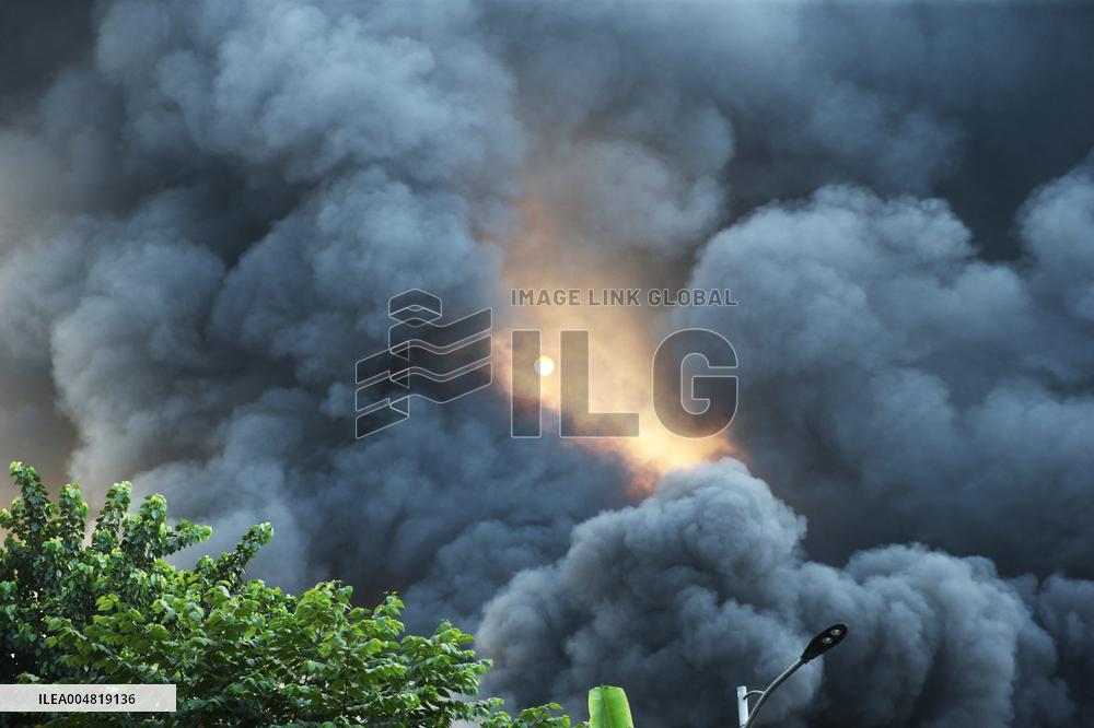 Dhaka International Airport Fire - Bangladesh