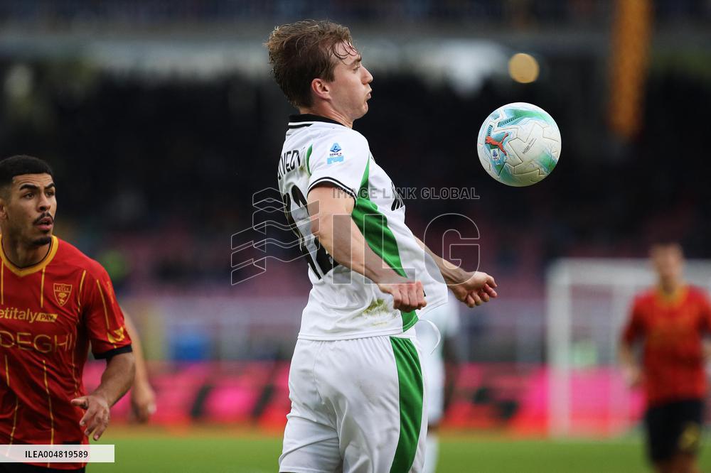 CALCIO - Serie A - US Lecce vs US Sassuolo