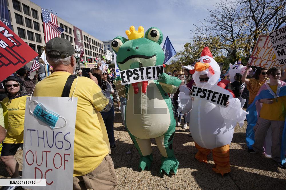 No Kings protest - Washington