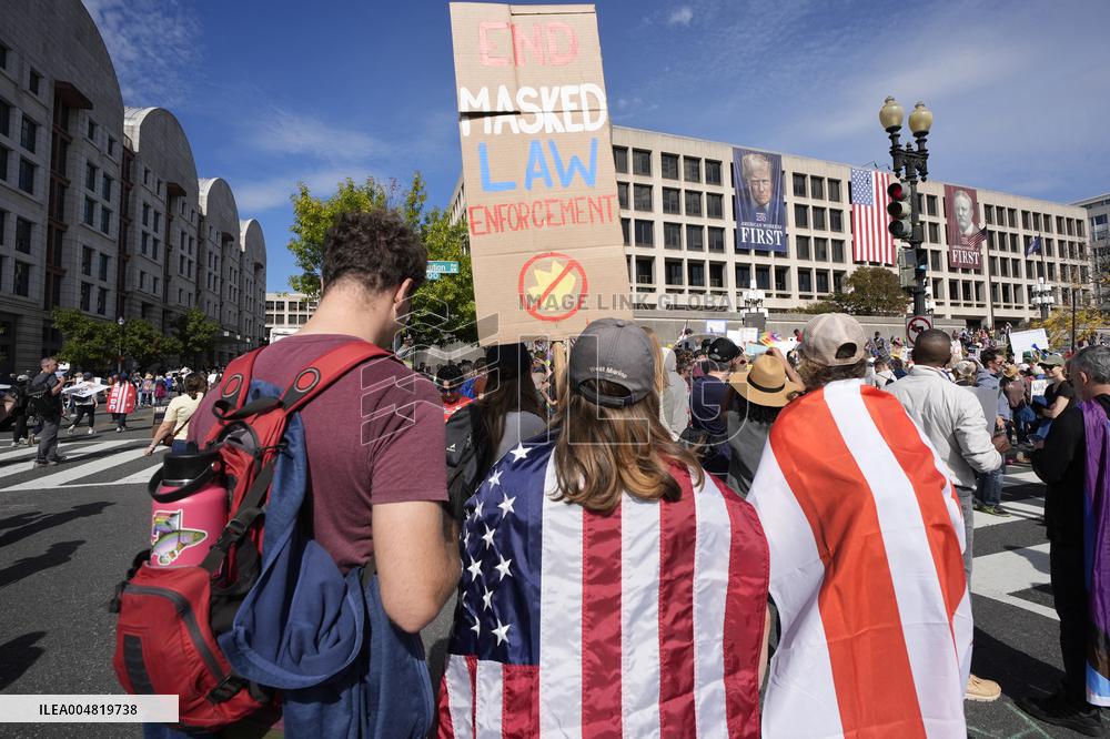 No Kings protest - Washington