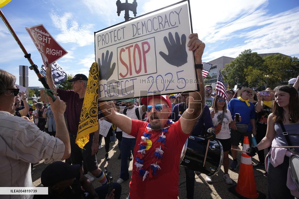 No Kings protest - Washington