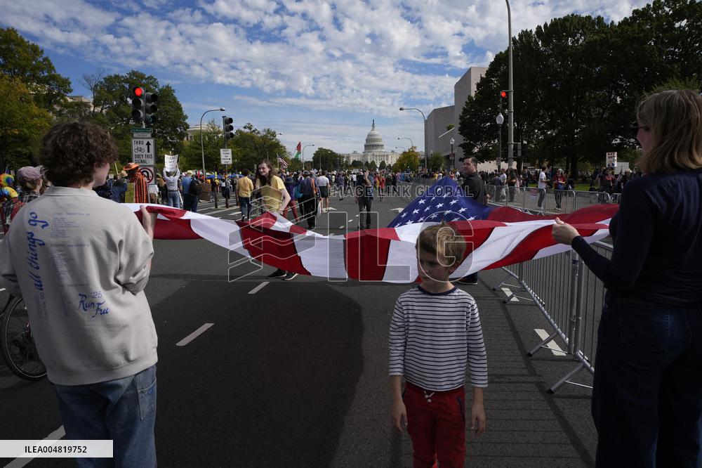 No Kings protest - Washington