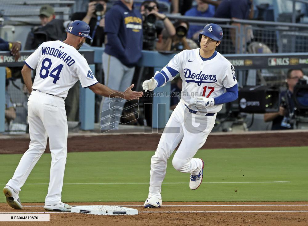 Baseball: NL Championship Series between Brewers and Dodgers
