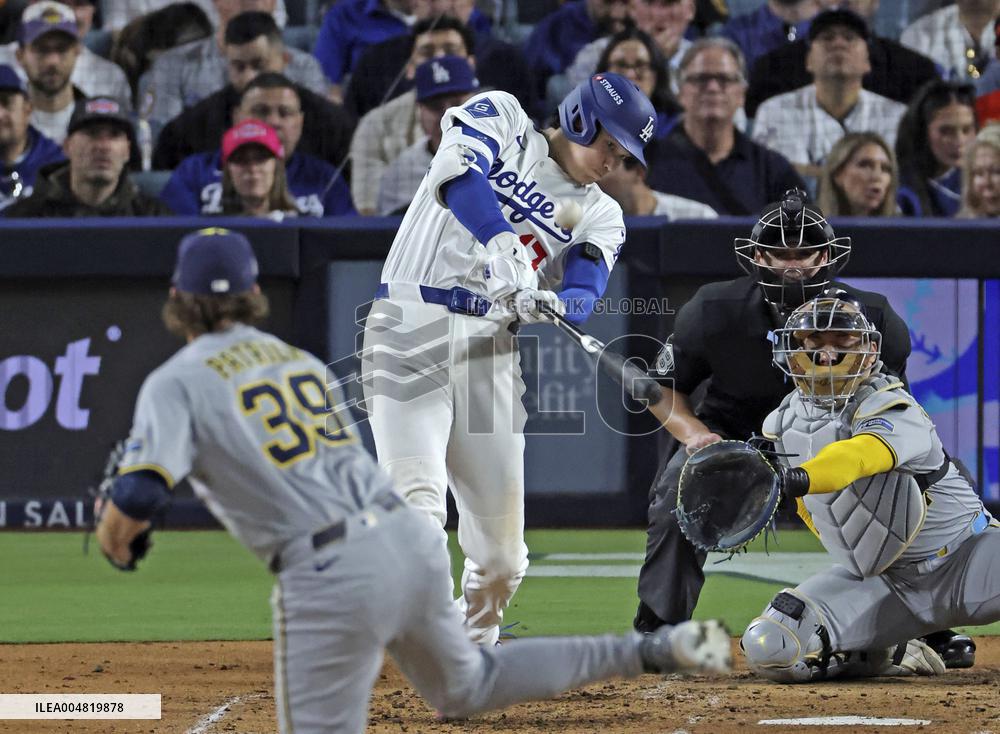 Baseball: NL Championship Series between Brewers and Dodgers