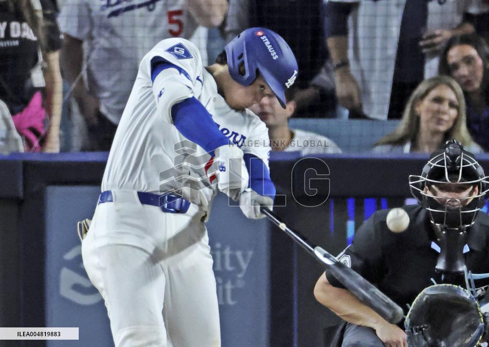 Baseball: NL Championship Series between Brewers and Dodgers