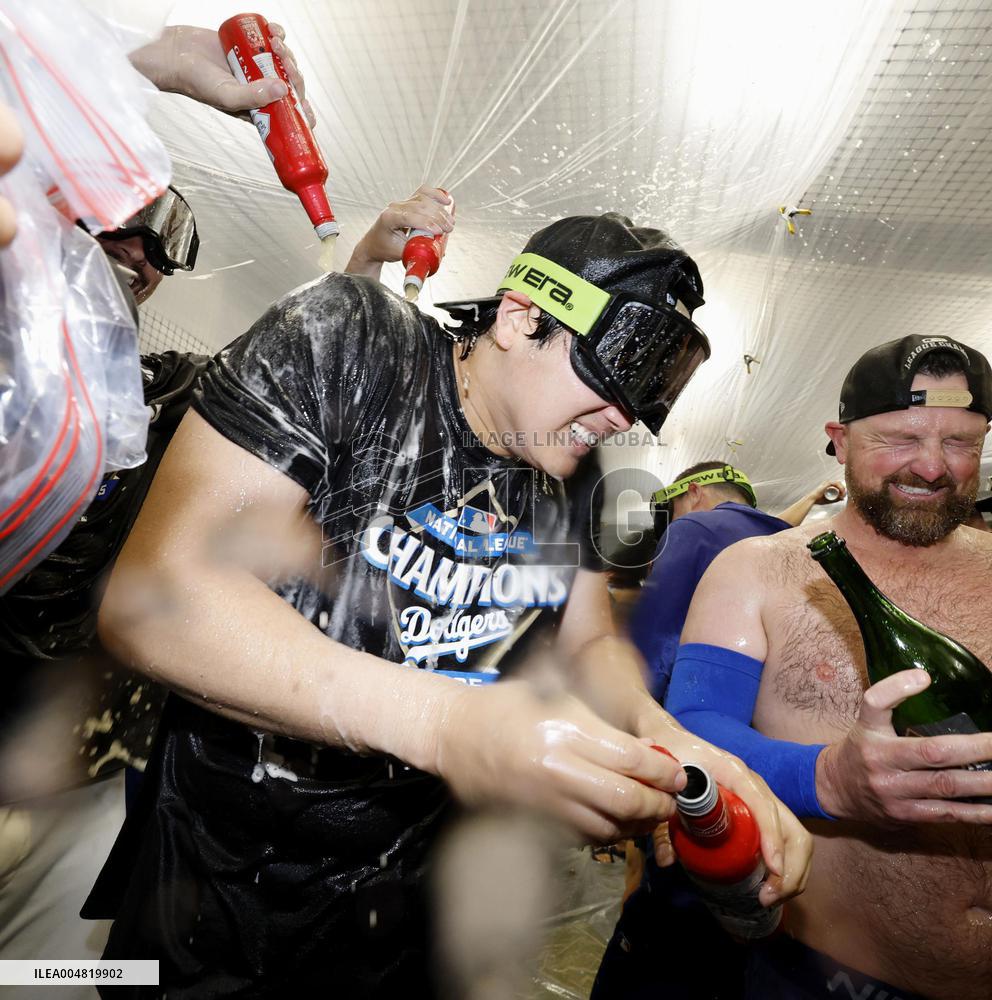 Baseball: NL Championship Series between Brewers and Dodgers