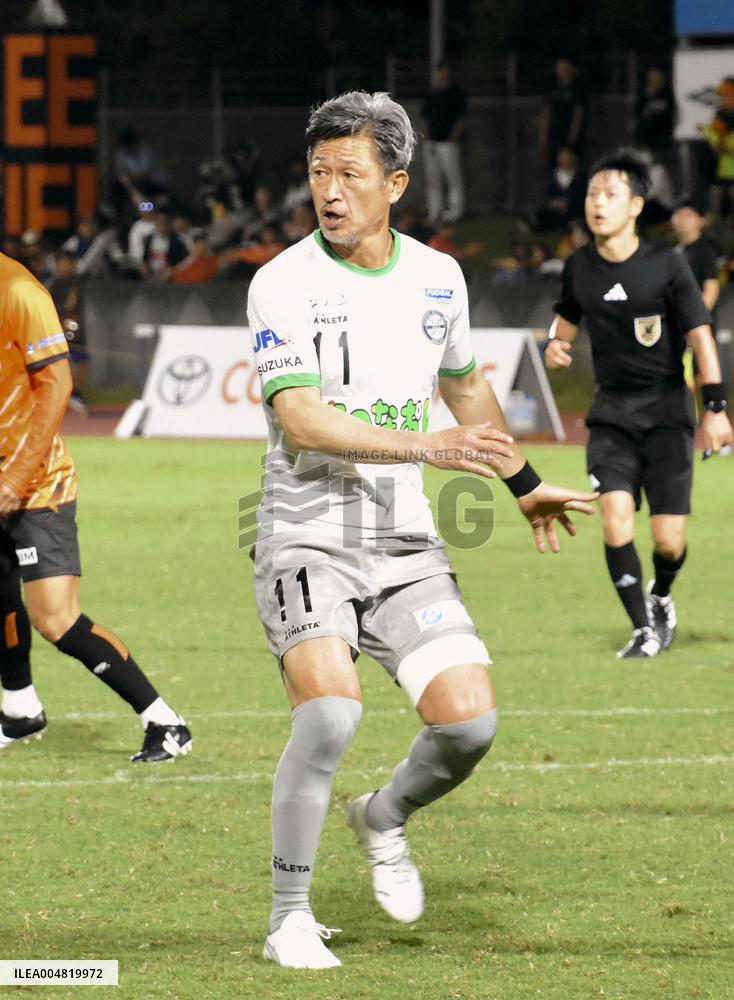 Football: Miura rewrites oldest-appearance record