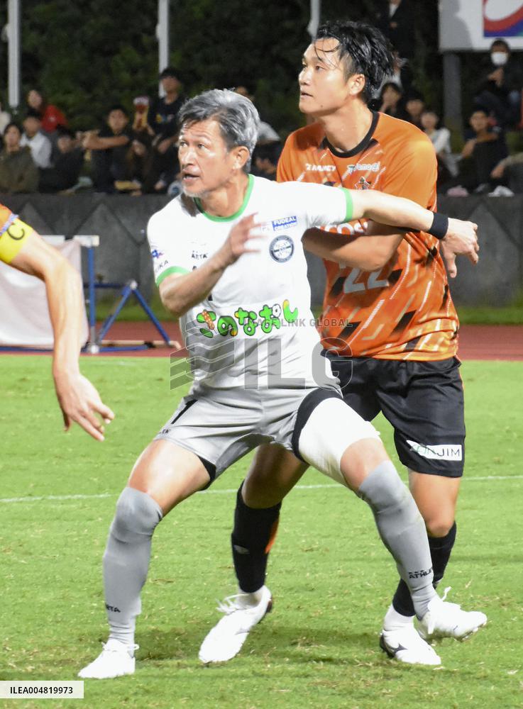 Football: Miura rewrites oldest-appearance record