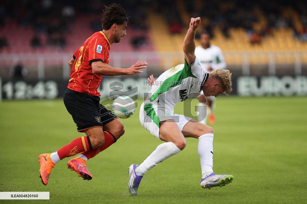 CALCIO - Serie A - US Lecce vs US Sassuolo