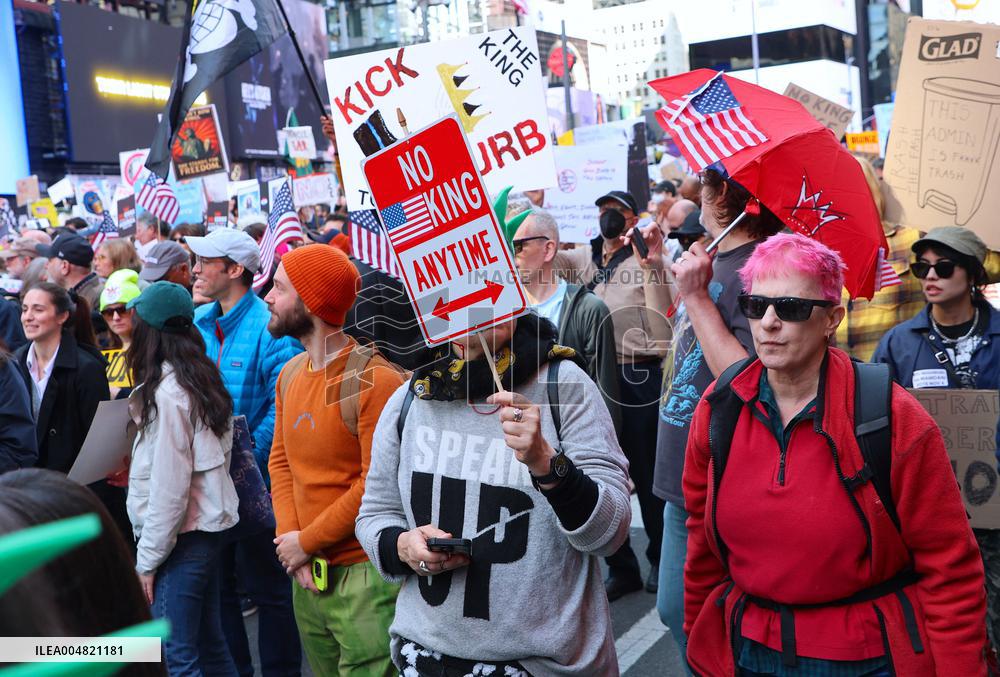 No Kings Protest in New York