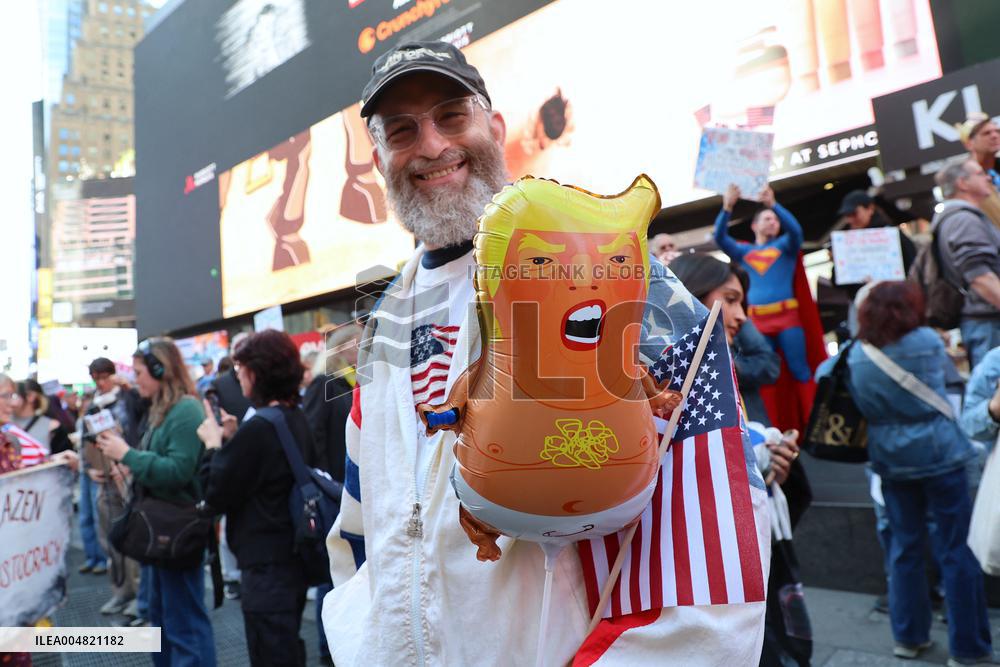 No Kings Protest in New York