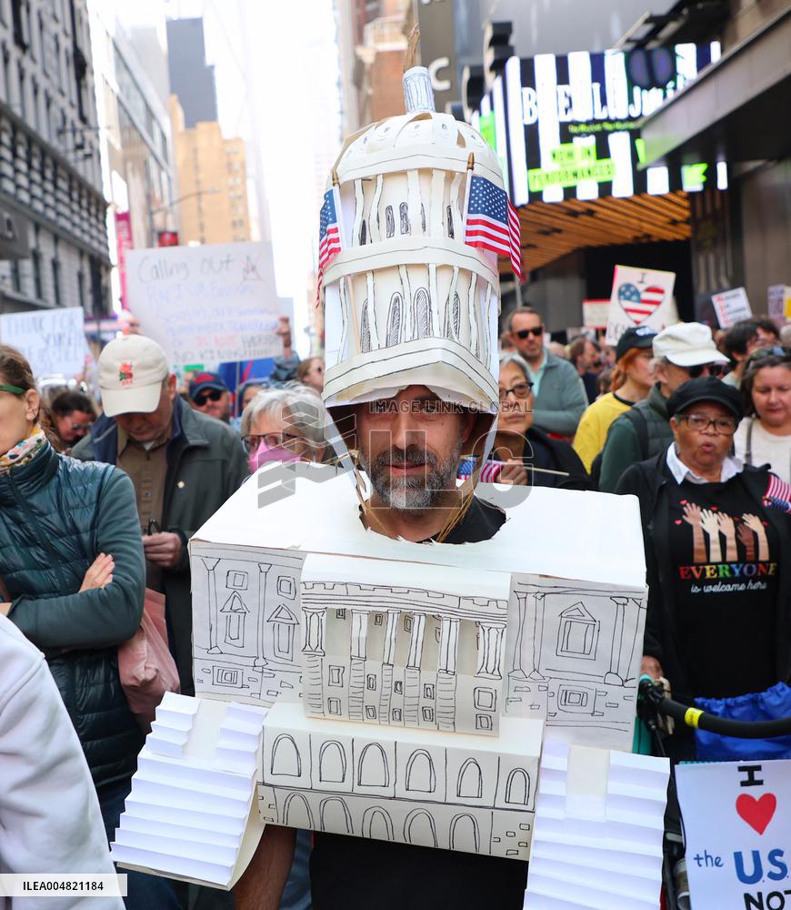 No Kings Protest in New York