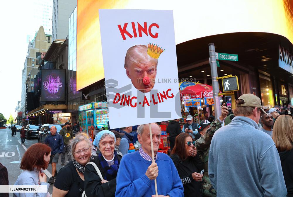 No Kings Protest in New York
