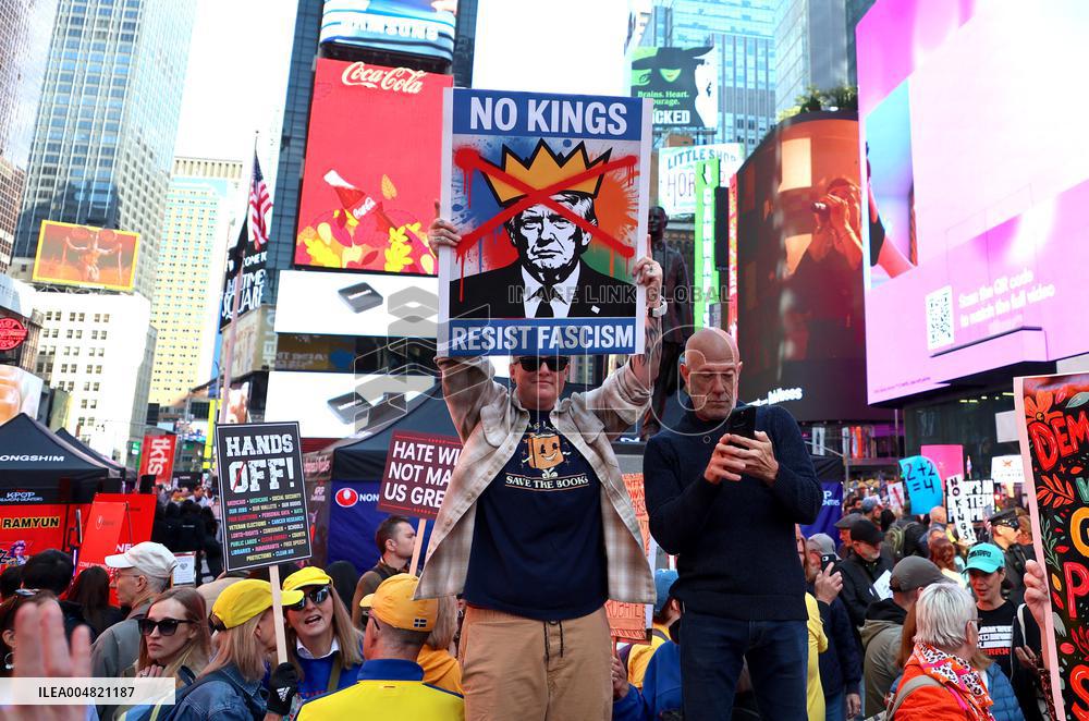 No Kings Protest in New York