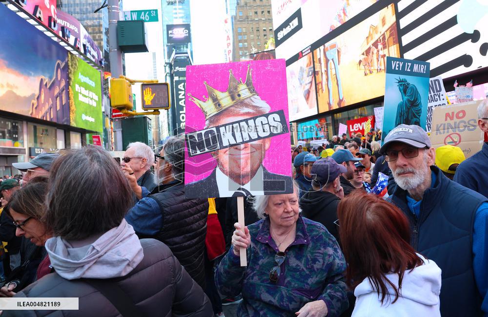 No Kings Protest in New York