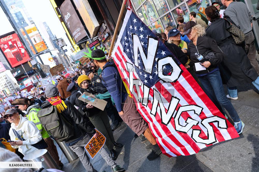 No Kings Protest in New York