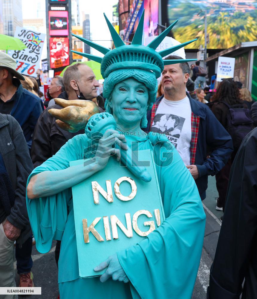 No Kings Protest in New York