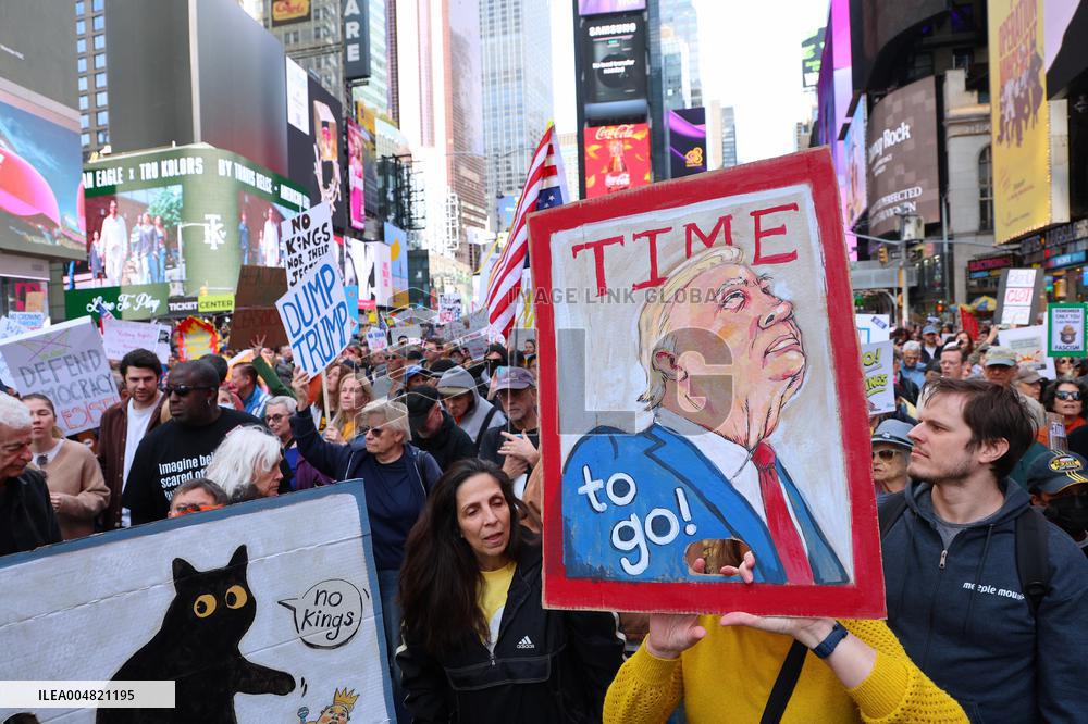 No Kings Protest in New York