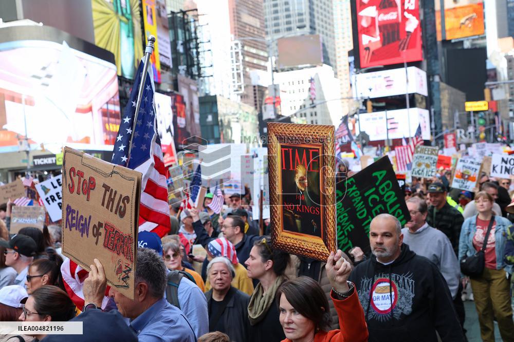 No Kings Protest in New York
