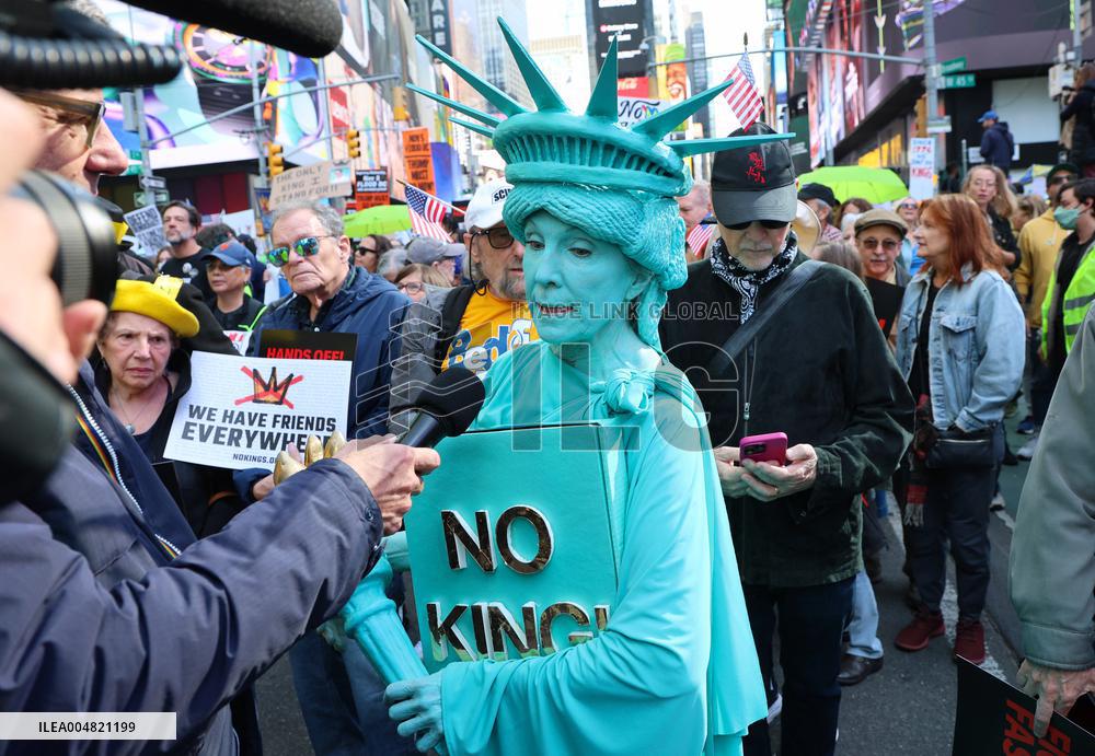 No Kings Protest in New York