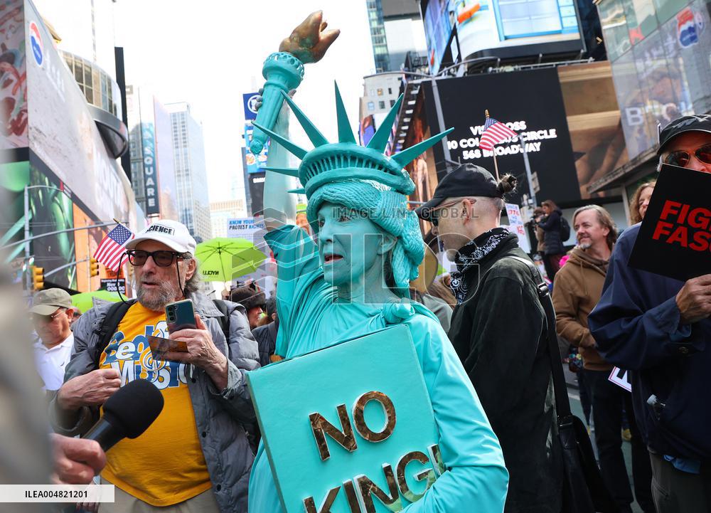 No Kings Protest in New York
