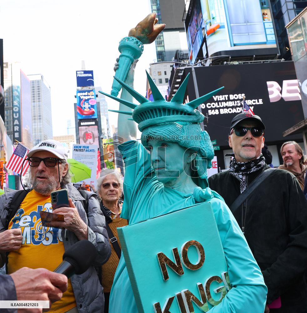 No Kings Protest in New York